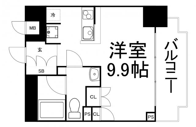 【間取り】 | セイワパレス京橋コルティーレ