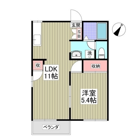 【間取り】 | コーポ・ラピュタⅡ