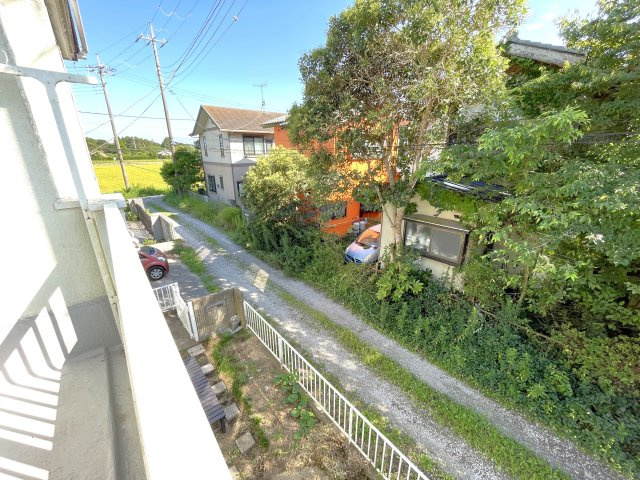 大網白里市柳橋貸戸建のバルコニー