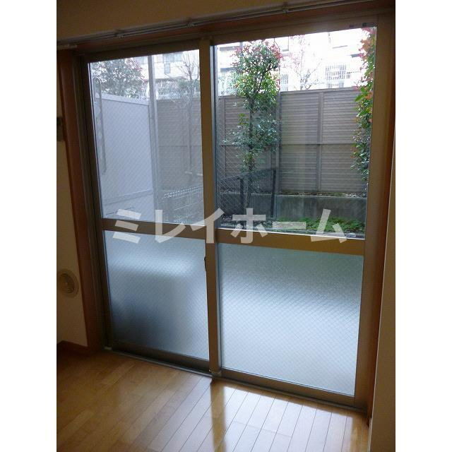 プレール中延のバルコニー