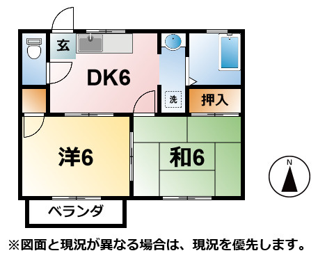 エステート　Ⅰの間取り