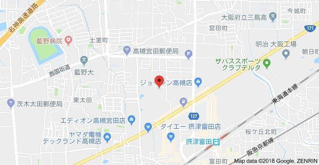 エスポアールの地図