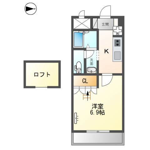 エスポアールの間取り