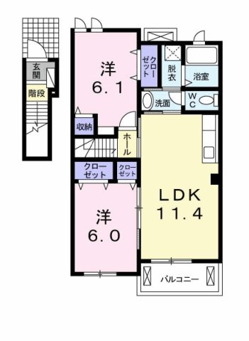 アステール　ホーラーの間取り