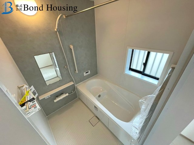 住宅性能評価取得物件　大久保町八木　新築6区画　A号棟の浴室