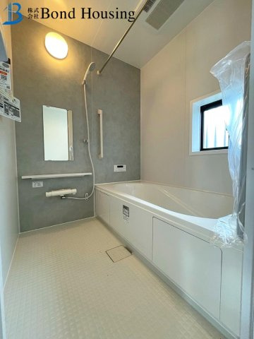 住宅性能評価取得物件　大久保町八木　新築6区画　A号棟の浴室