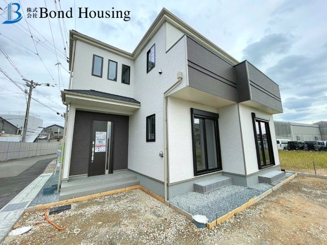 住宅性能評価取得物件　大久保町八木　新築6区画　A号棟の外観