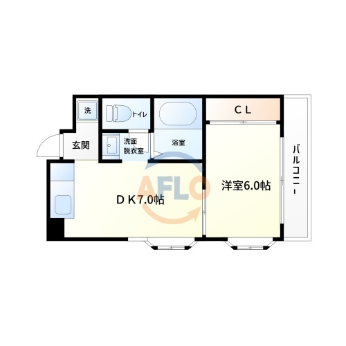 ループハイツ篠田の間取り|ループハイツ篠田　間取り
