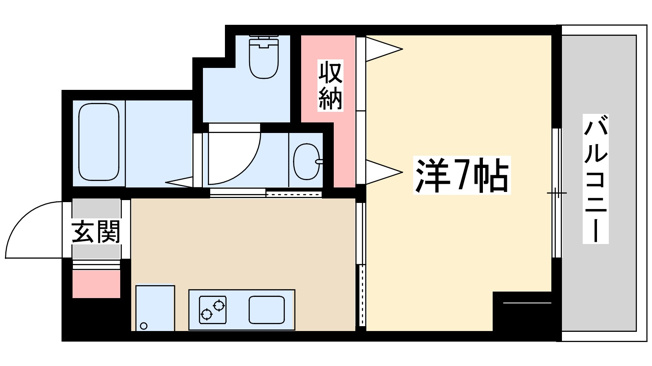 【間取り】 | オアーゼ梅田東