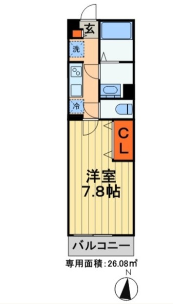 リブリ・プライム蘇我の間取り