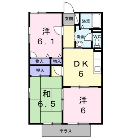 サンフローラの間取り