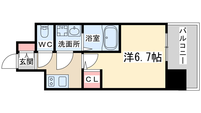 【間取り】 | エスリード梅田グレイス