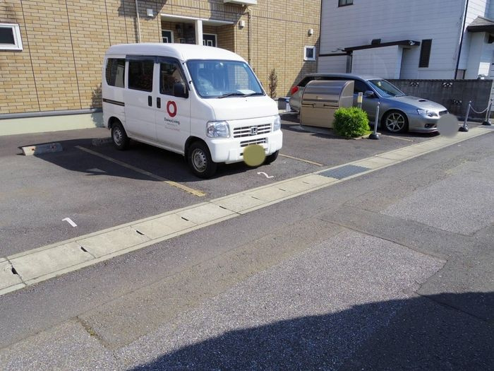 ディアコート大山の駐車場