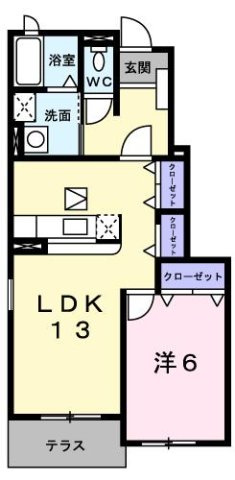 カレントⅡの間取り