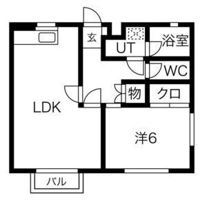 ハイツサニーヒル 西棟の間取り