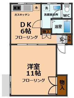 【間取り】 | メゾネット永福