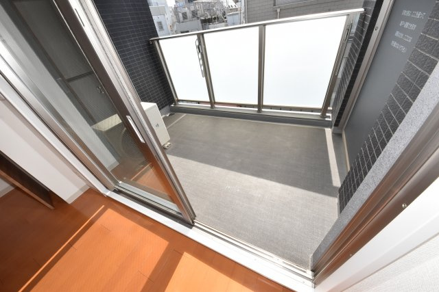 アーバネックス心斎橋Ⅰのバルコニー