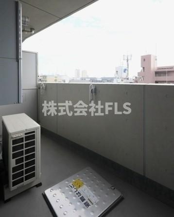 北区田端新町２丁目の賃貸マンションのバルコニー