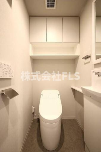 北区田端新町２丁目の賃貸マンションのトイレ