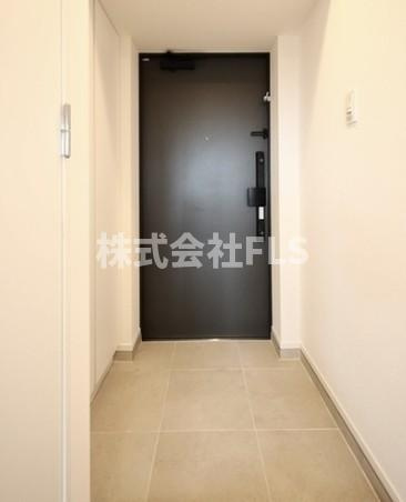 北区田端新町２丁目の賃貸マンションの玄関