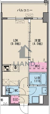 S-RESIDENCE中呉服　 博多小学校区の間取り|S-RESIDENCE中呉服