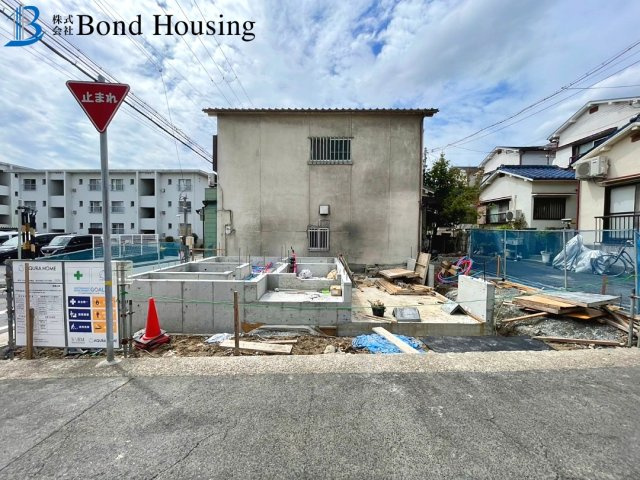 三方角地につき開放感あり　福田3丁目　新築限定1棟の外観