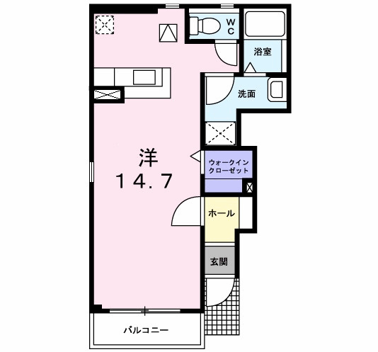 【間取り】 | ミニョンⅠ番館