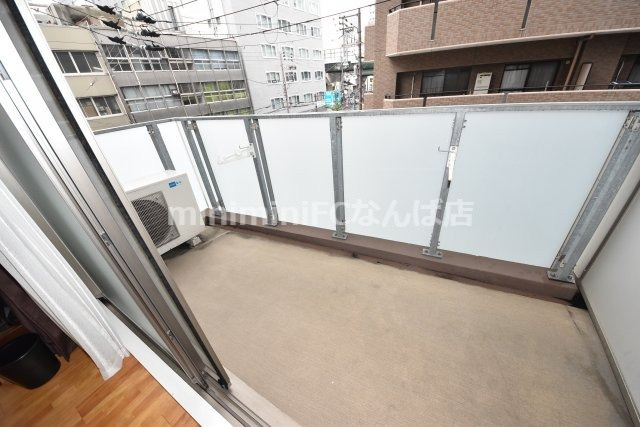 ウォブ本町ウエストのバルコニー
