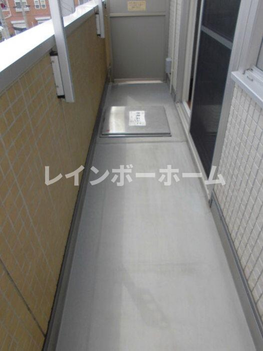 プランドール幸房　弐番館　仲介手数料（賃料の1.10ヵ月）の50％OFF対象物件！のバルコニー|バルコニー付きです