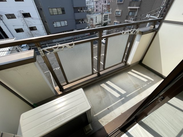キャロット柏のバルコニー