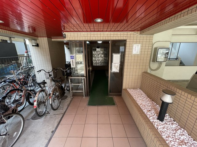 キャロット柏のエントランス