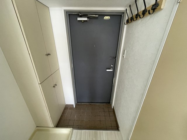 キャロット柏の玄関