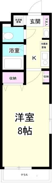 草加ハウスの間取り|間取りです。