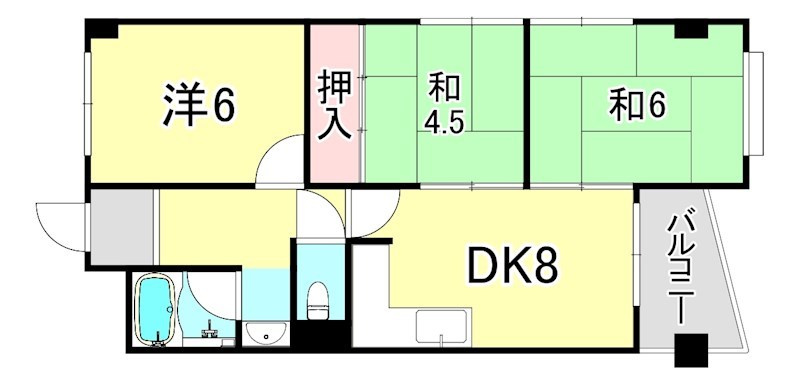 和田ビルの間取り