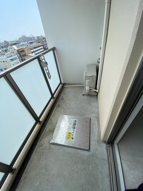 リアライズ神戸長田のバルコニー