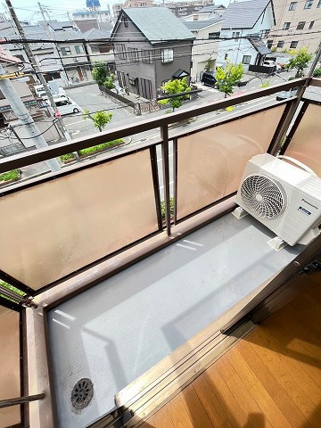 ベラカーサ夙川のバルコニー