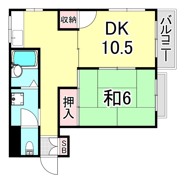 ベラカーサ夙川の間取り