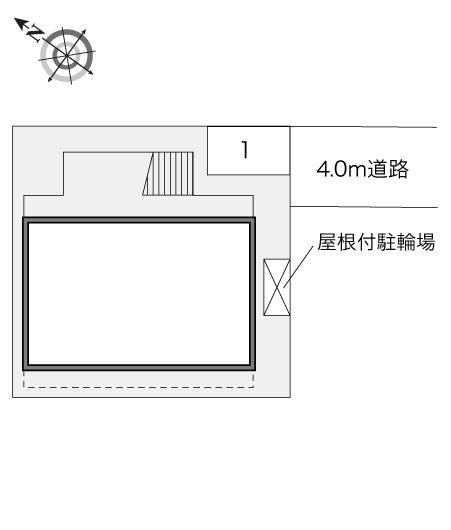 レオパレスガラクシアースの区画図