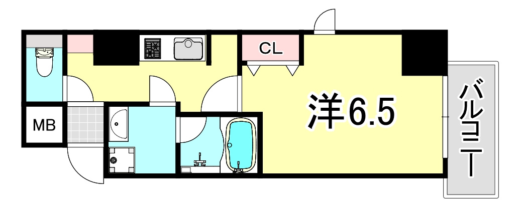 ファーストレジデンス天満橋の間取り