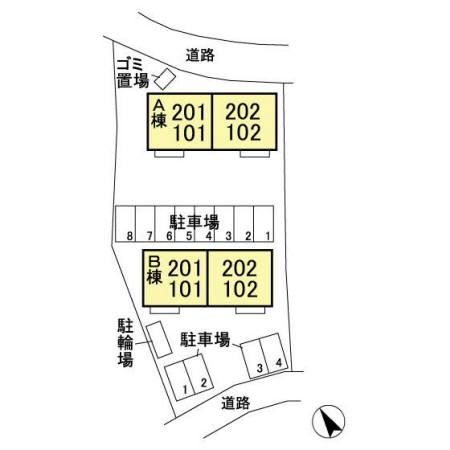コンフォートの区画図
