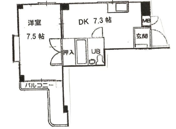 モンテカルロ本山の間取り