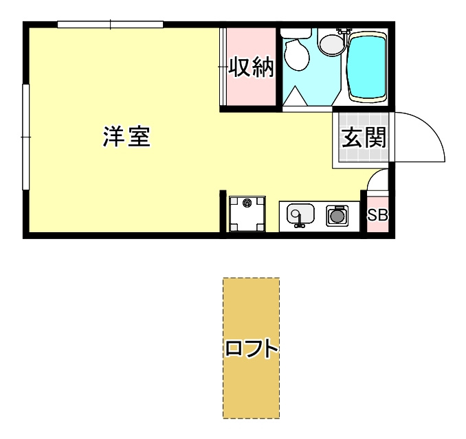 メゾン潮見台の間取り
