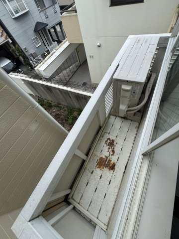 メゾン潮見台のバルコニー