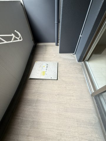 ARISTO扇町のバルコニー