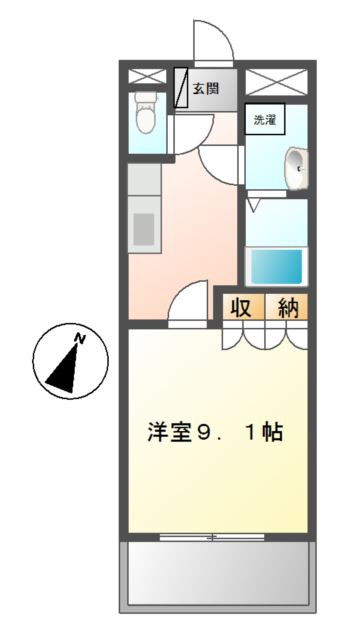 ヴァンヴェールの間取り