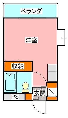 ジュネパレス市川第47の間取り
