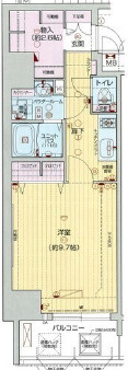【間取り】 | プレサンス北浜ラ・フェスタ