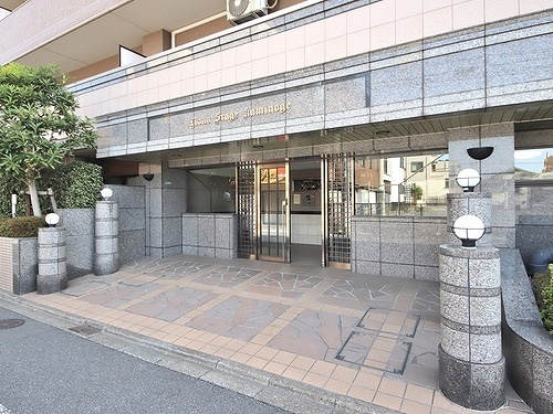 ライオンズステージ上野毛のエントランス|マンションエントランス※2021年5月撮影