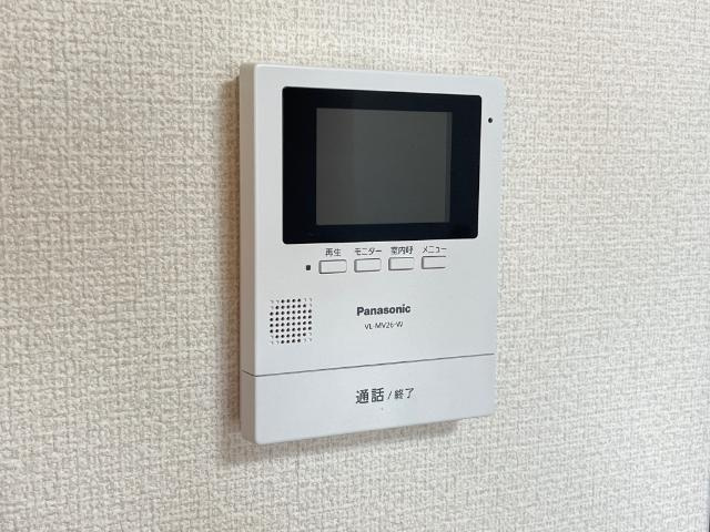 サンヒルズの内装|カメラ付インターホン