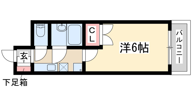 【間取り】 | ローズコーポ新大阪8